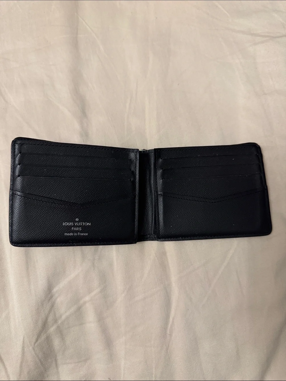 ✅Louis Vuitton Black Monogram Eclipse Canvas Billfold Wallet🛍️